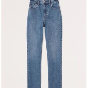 Abercrombie and Fitch the 90s straight ultra high-rise